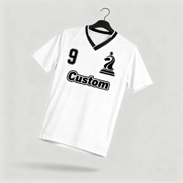 1219JTJTJT (8) White factory direct sales team football suit set sports shirt European Cup fan breathable quick drying training suit team uniform